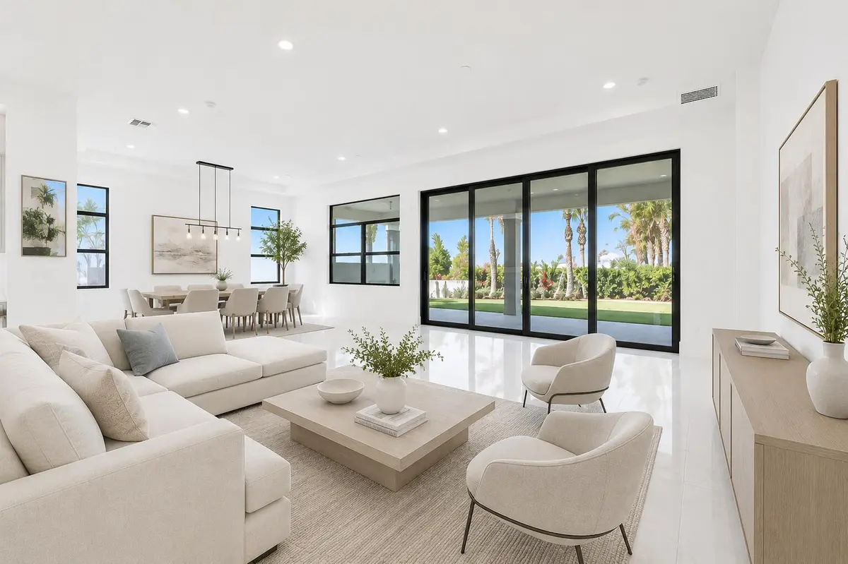 Great room virtual staging at 14027 Bastille Street, Palm Beach Gardens