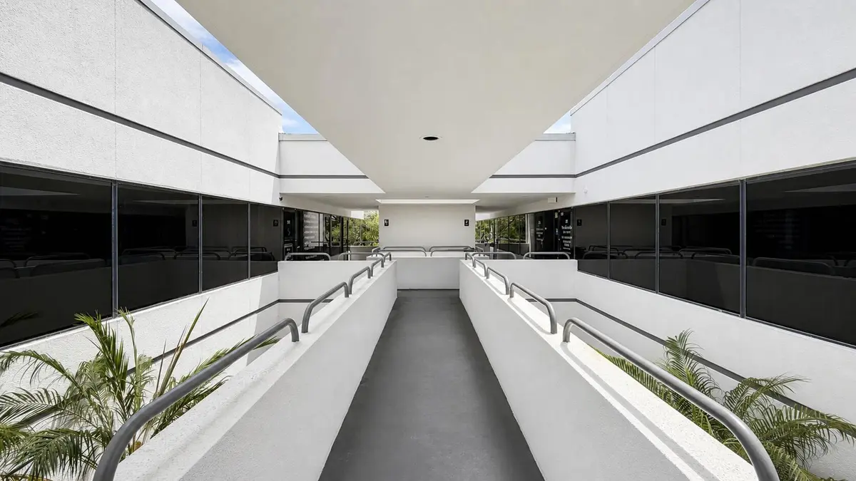 Building Breezeway at 5610 PGA Boulevard 214, Palm Beach Gardens