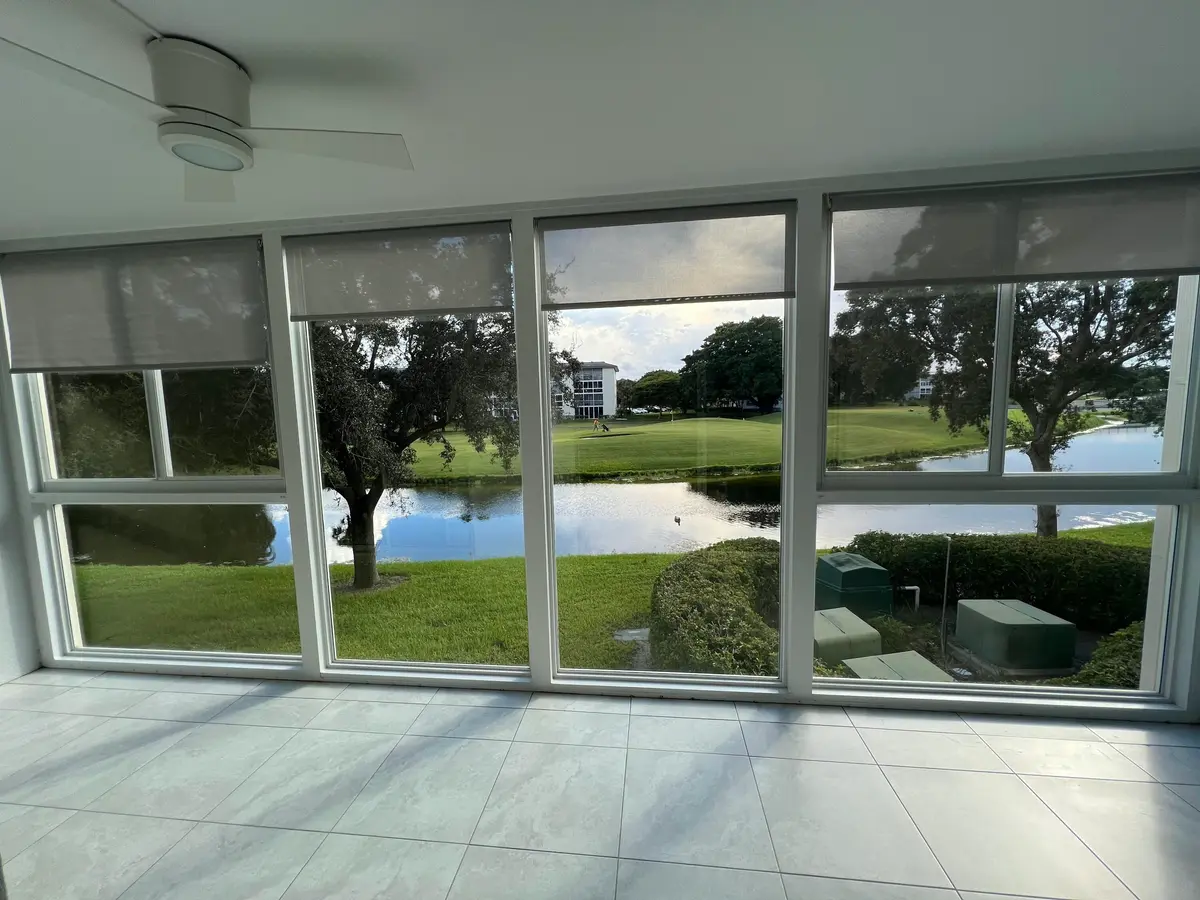 Hurricane Glass Enclosed Patio at 3203 Portofino Point G2, Coconut Creek