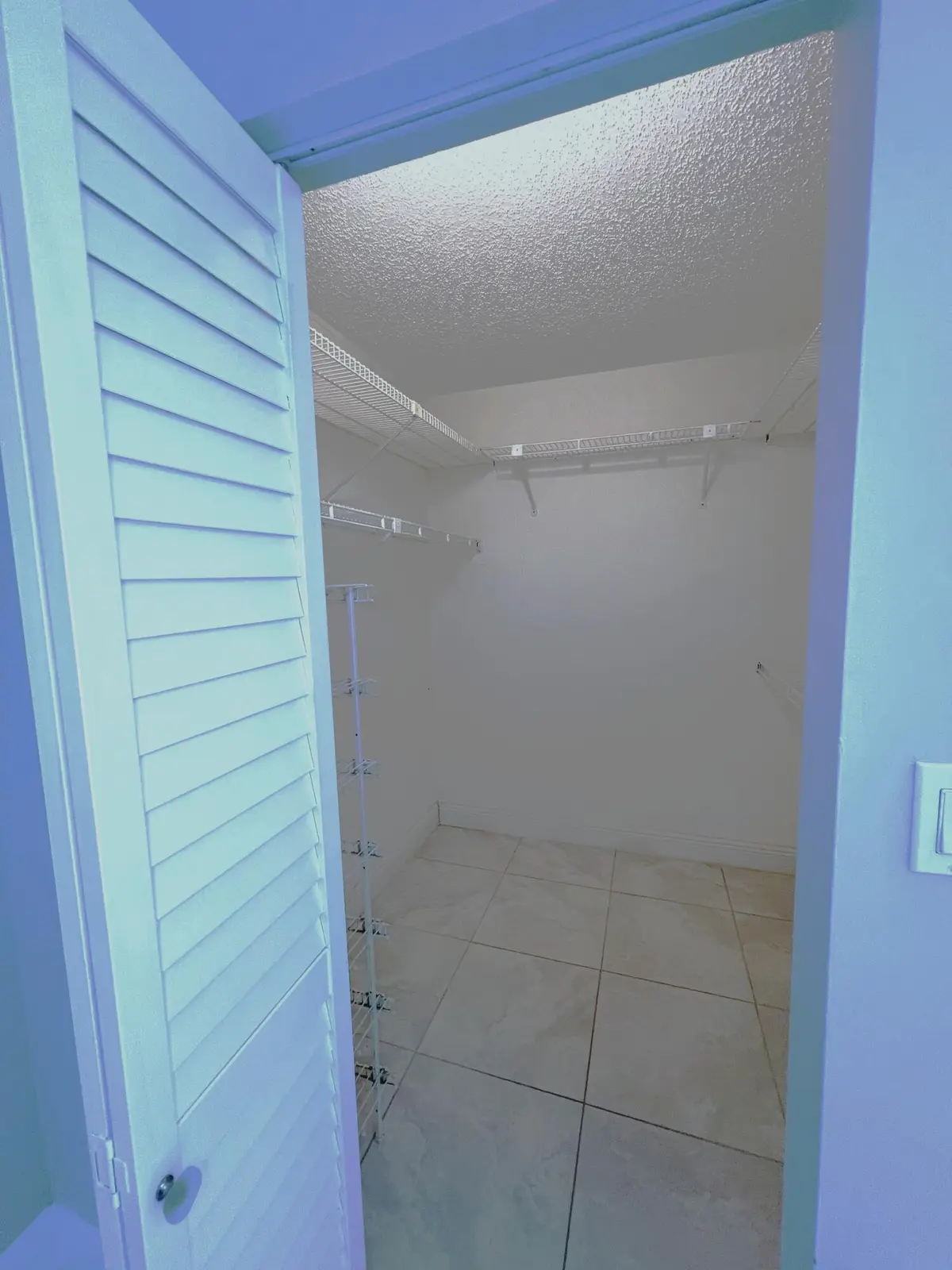 Main Bedroom Closet at 3203 Portofino Point G2, Coconut Creek