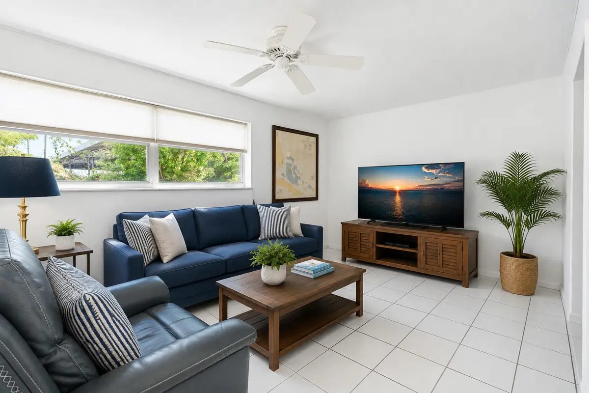VIRTUAL STAGED FAMILY ROOM at 354 Edmor Road, West Palm Beach