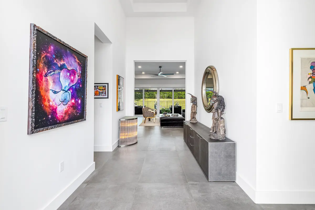 Foyer to great room at 11959 SW Still Waters Avenue, Port St. Lucie