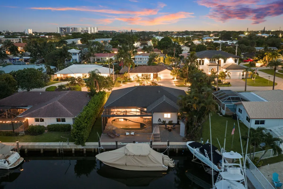 Back View at 713 Forsyth Street, Boca Raton