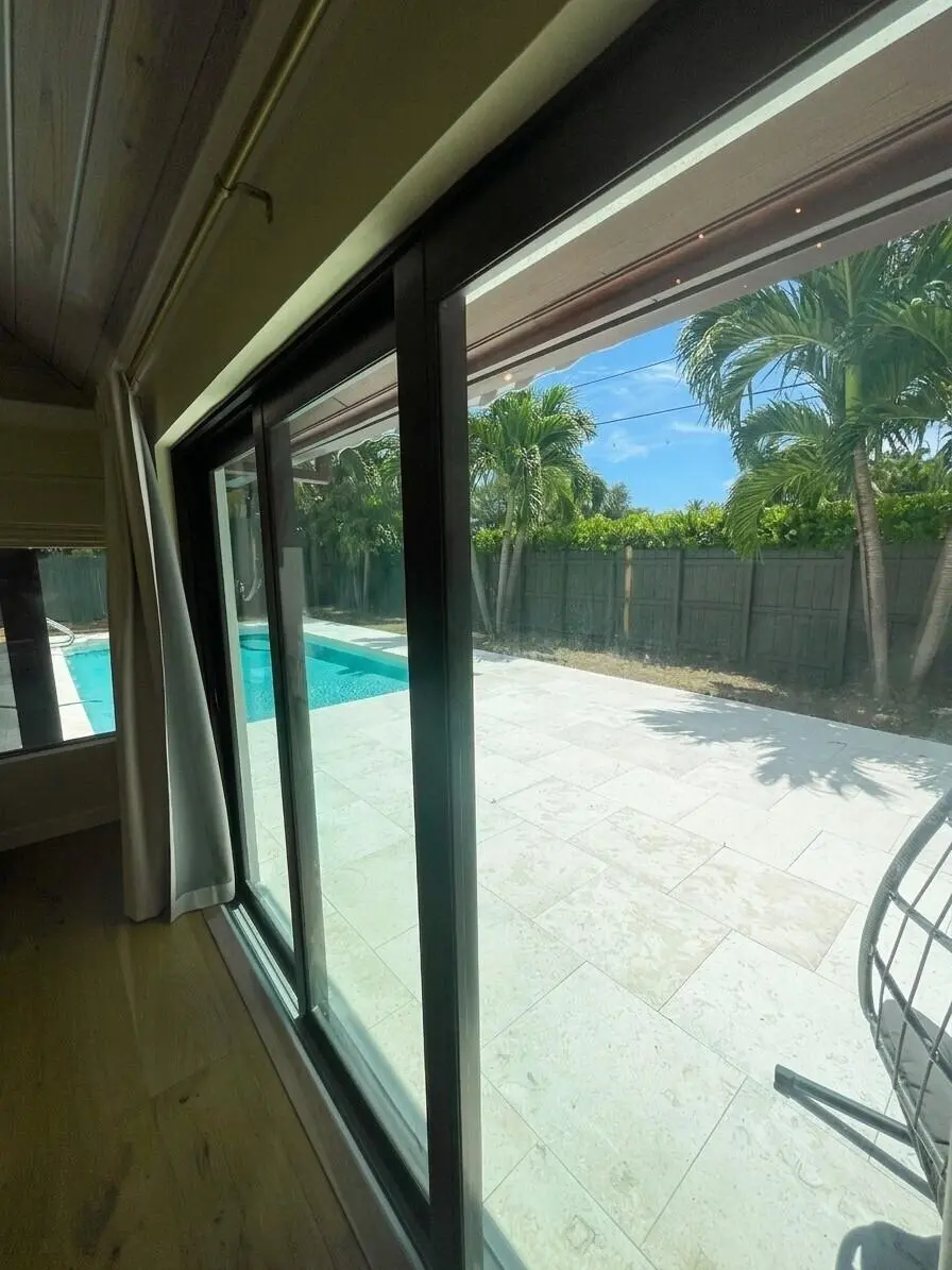 master window view at 336 NE 28th Terrace, Boca Raton