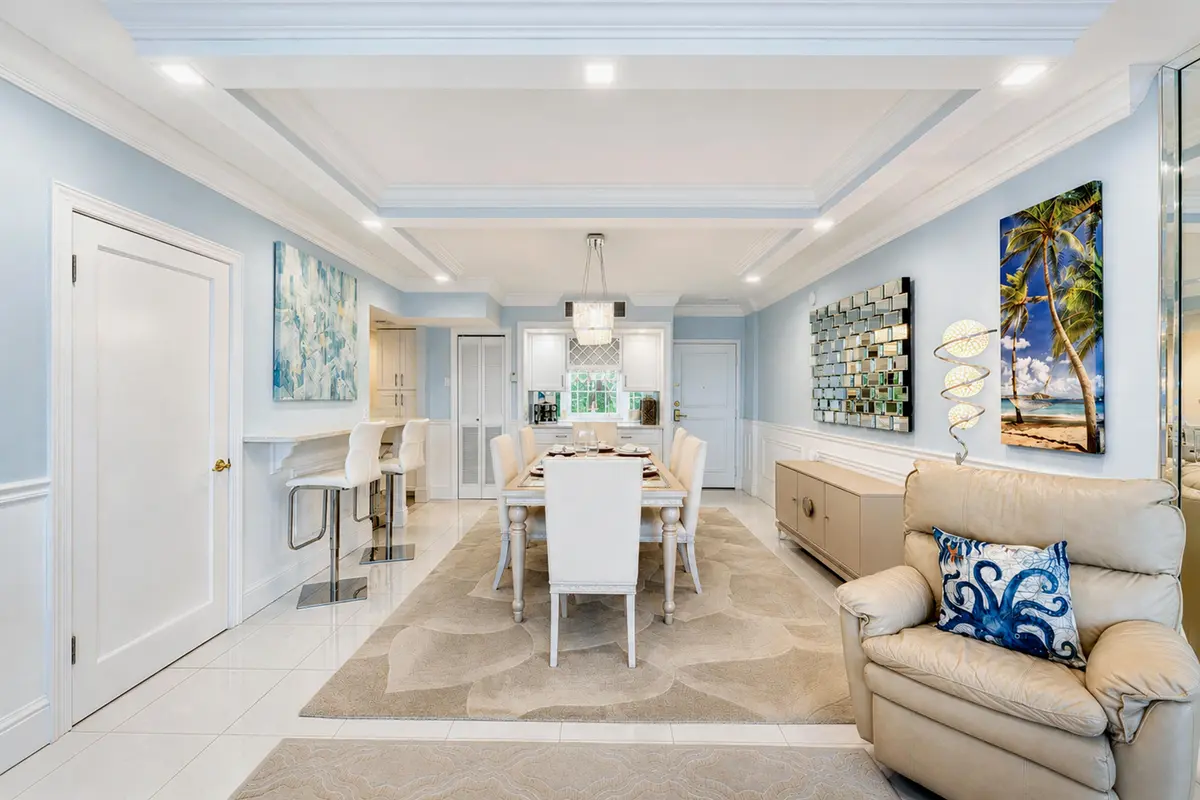 Ample room for guests at 3450 S OCEAN Boulevard 5050, Palm Beach