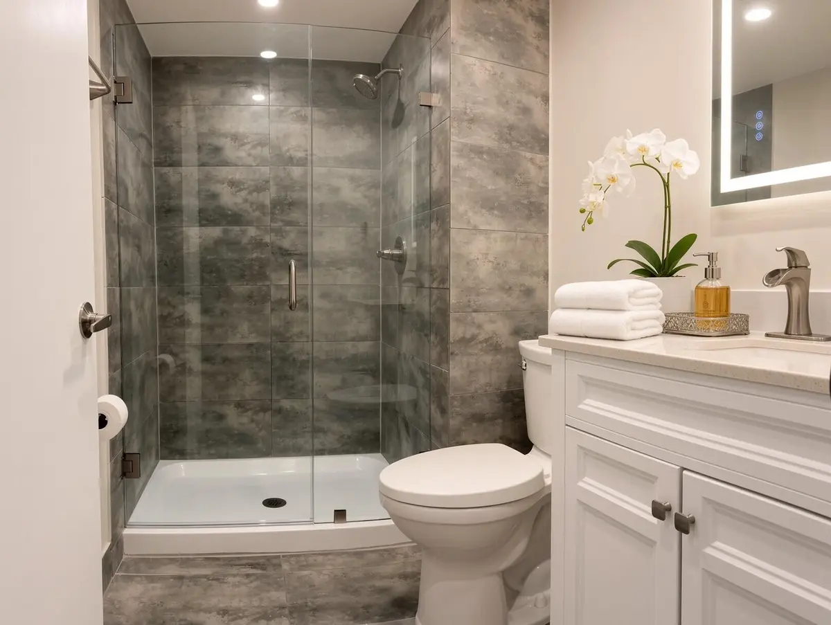 Master bath at 6547 CHASEWOOD Drive A, Jupiter