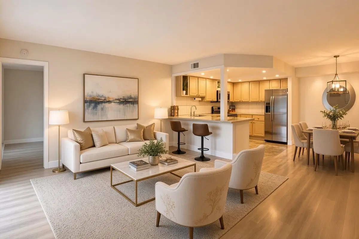 Living Room at 6547 CHASEWOOD Drive A, Jupiter