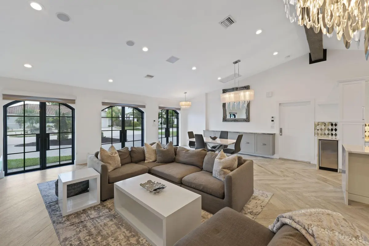 Living Area at 713 Forsyth Street, Boca Raton