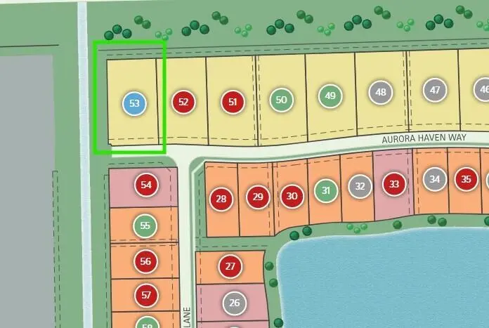 Amara 53 Map at 10179 Aurora Haven Way 53 Ellington Grande, Lake Worth