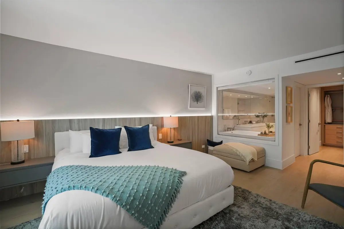 Master Bedroom at 2301 COLLINS Avenue 407, Miami Beach