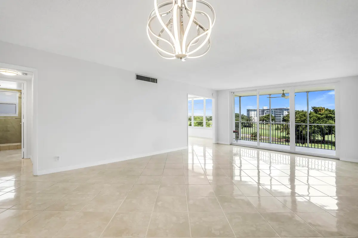Living / Dining Room at 2651 S PALM AIRE Drive 410, Pompano Beach