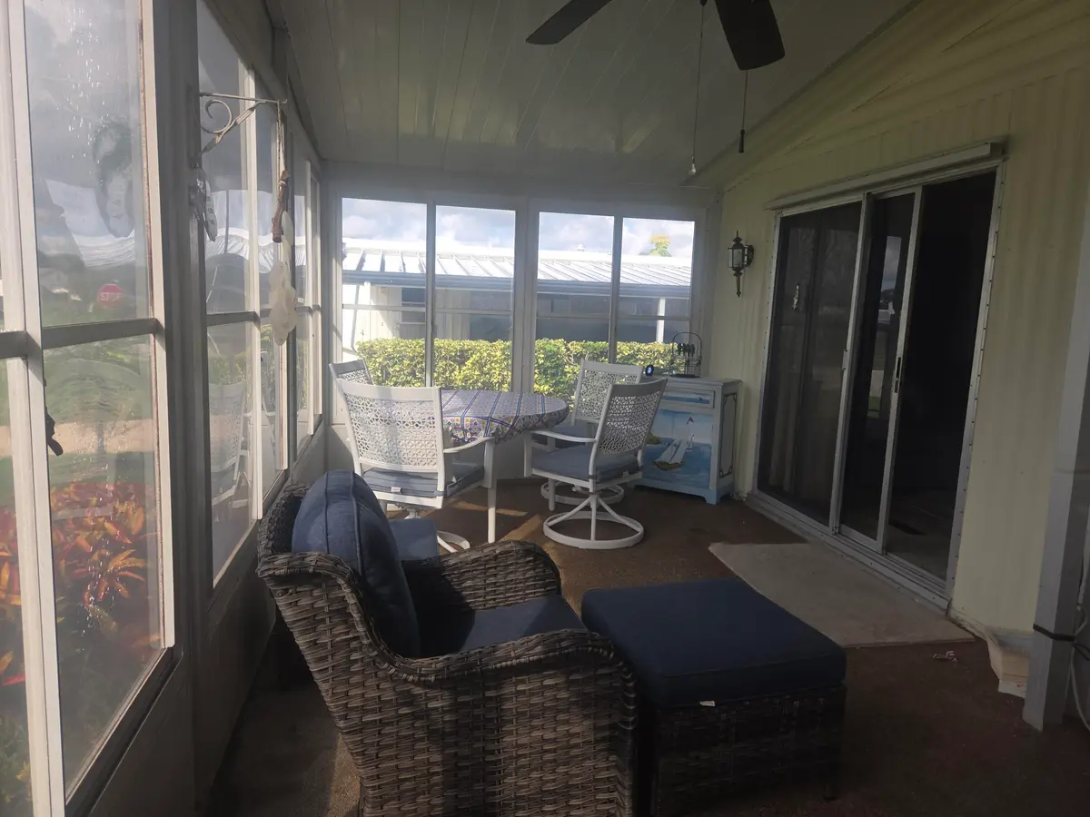 front porch at 7029 SE Congress Street, Hobe Sound