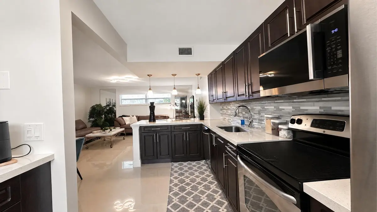 KITCHEN at 34 Colonial Club Drive 202, Boynton Beach