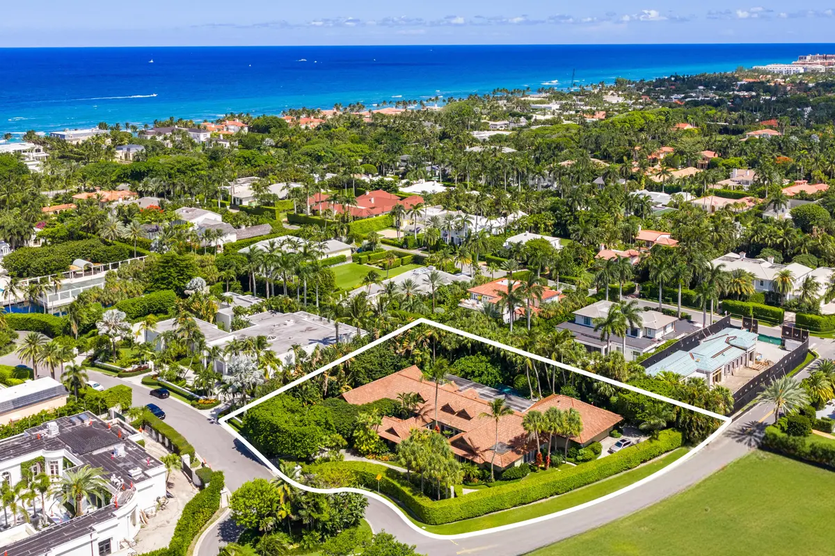 Aerial View at 6 La Costa Way, Palm Beach