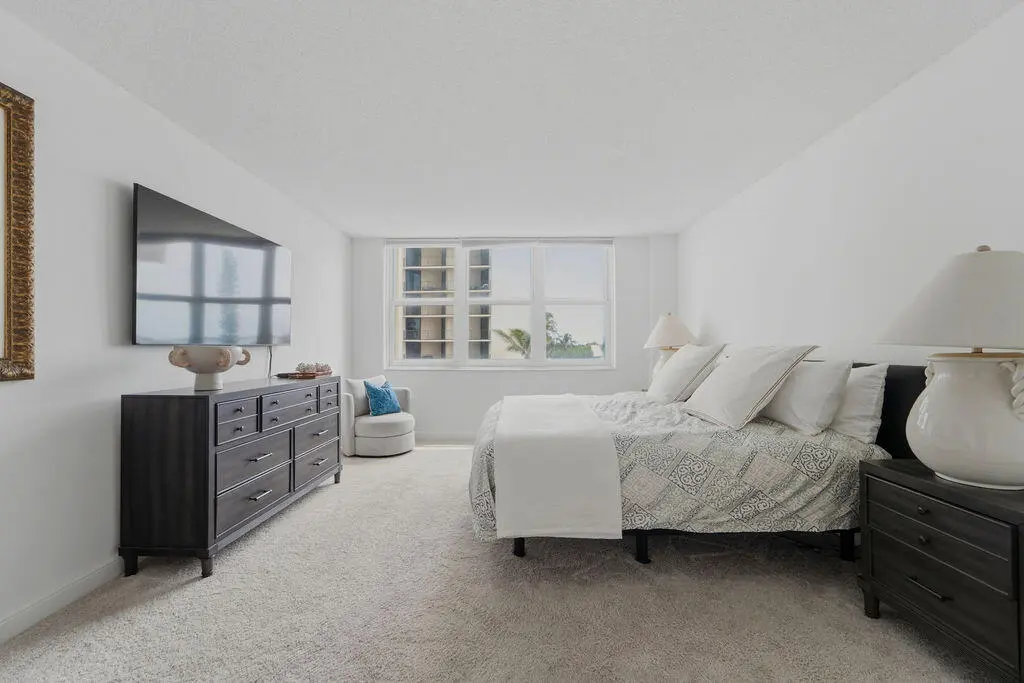 Primary Bedroom at 5440 N Ocean Drive 203, Singer Island