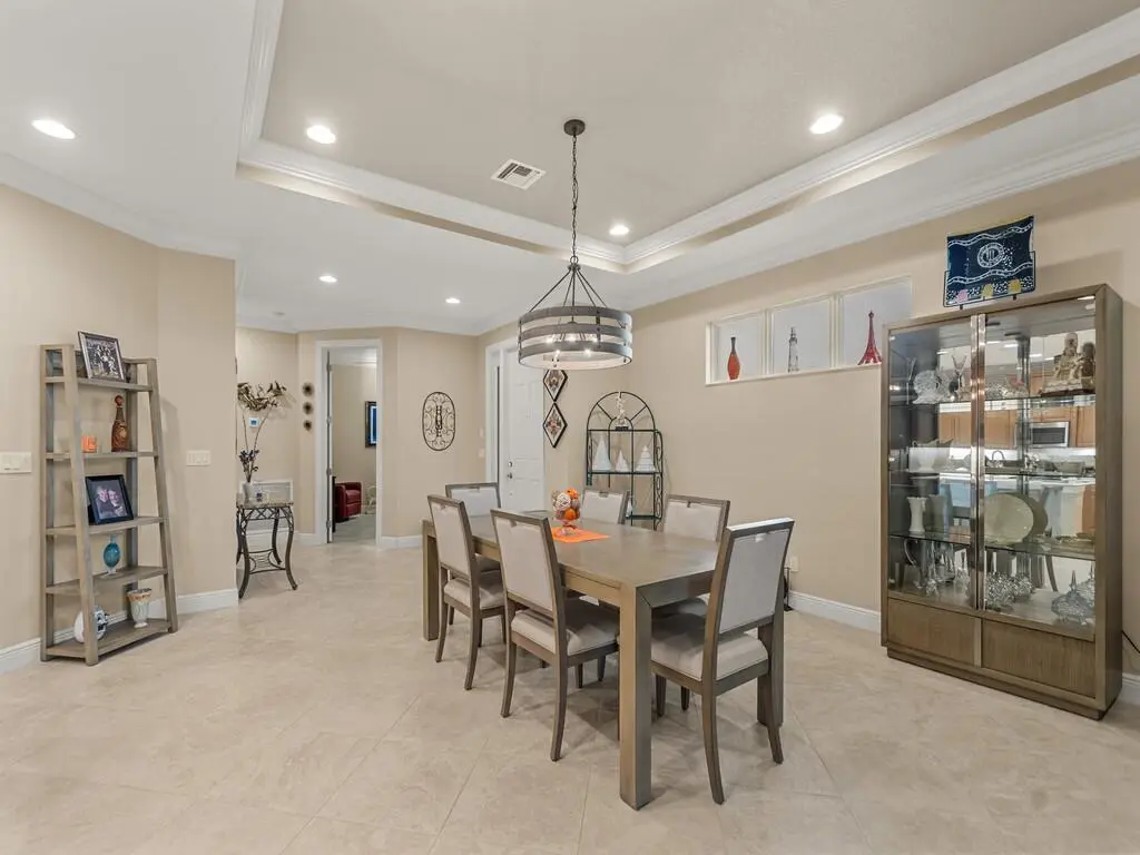 Dinning and hall at 24032 SW FIRENZE Way, Port St. Lucie