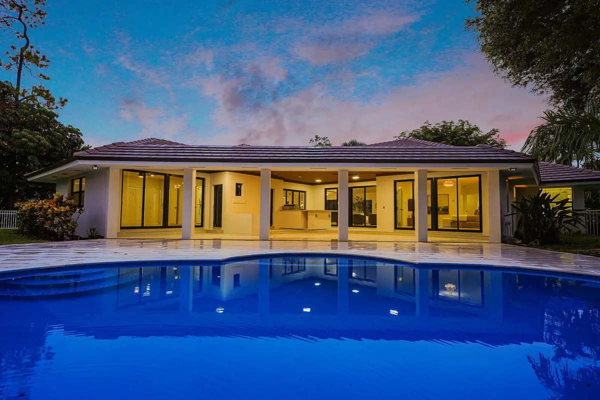 Resort-Style Pool at Twilight at 460 Glenbrook Drive, Atlantis