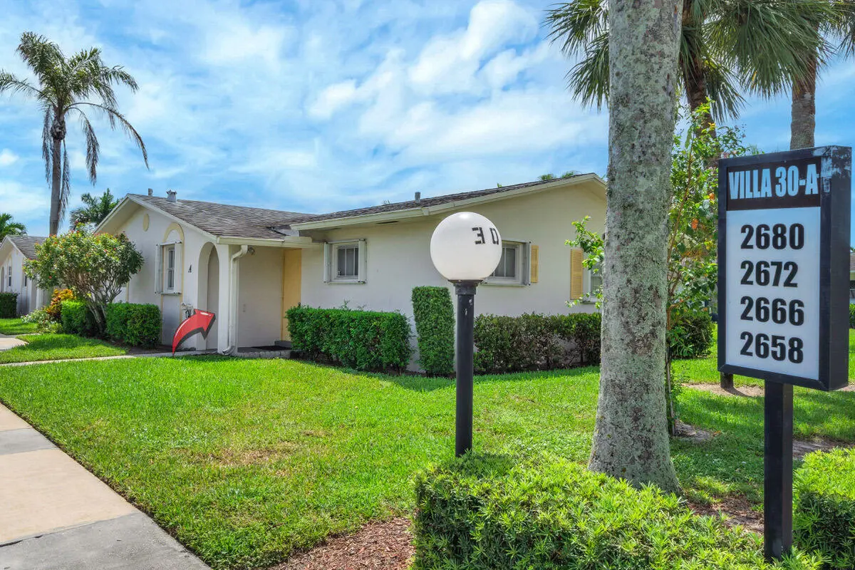1 Exterior Front (8) at 2680 Emory Drive A, West Palm Beach
