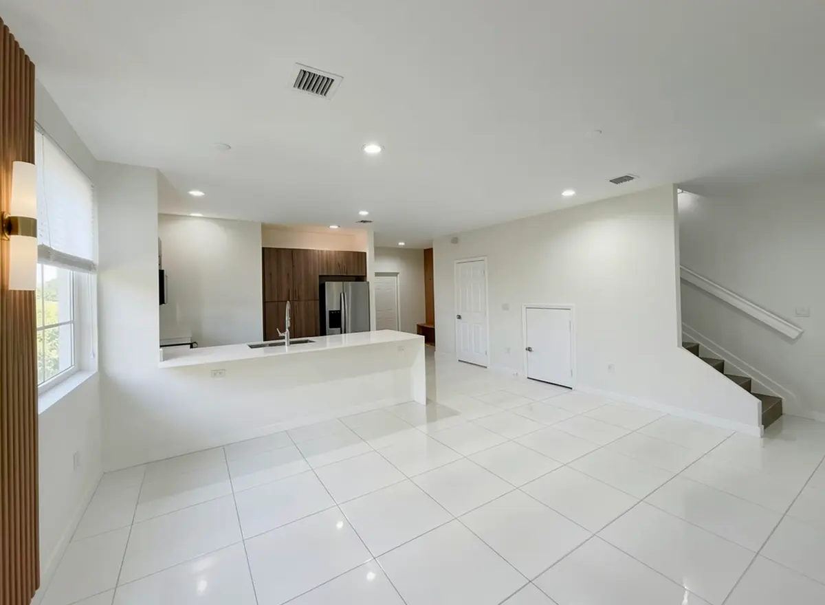 Living room at 1030 Crystal Way 104, Delray Beach
