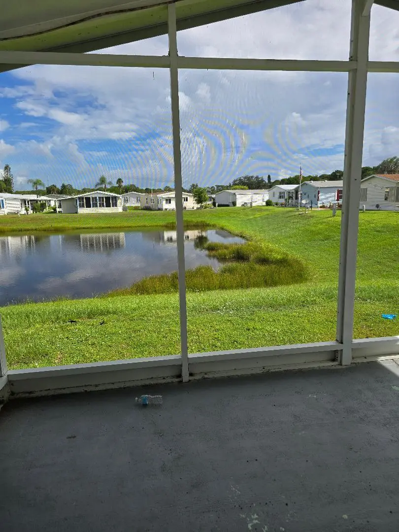 504 thames back porch east view at 504 THAMES BLUFF Ridge D-23, Fort Pierce