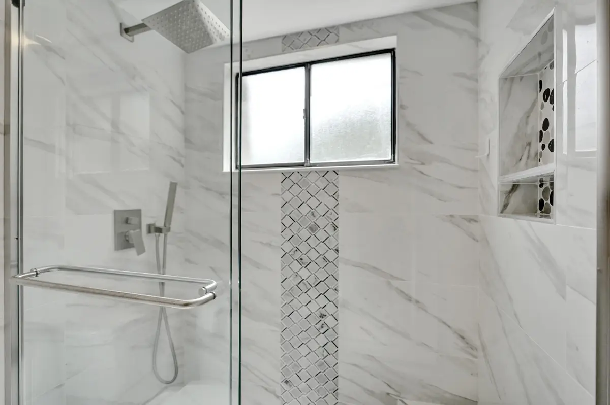Primary Shower at 15036 Ashland Lane B 70, Delray Beach