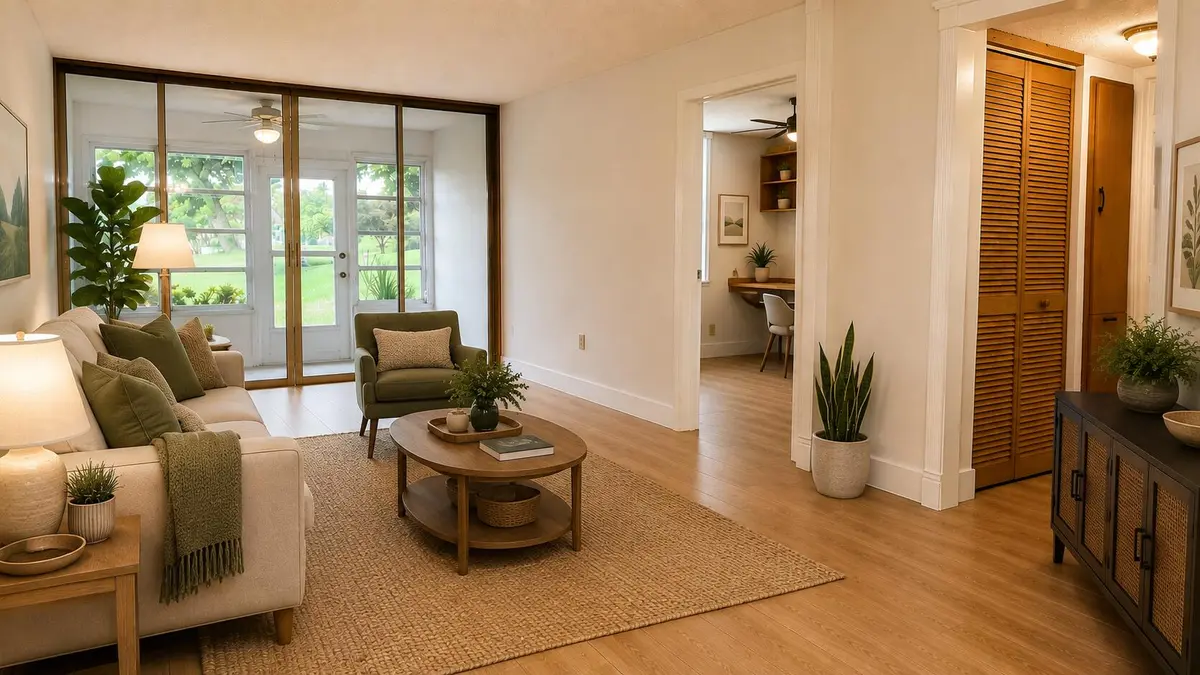 Virtually Staged at 9480 Tangerine Place 102, Davie