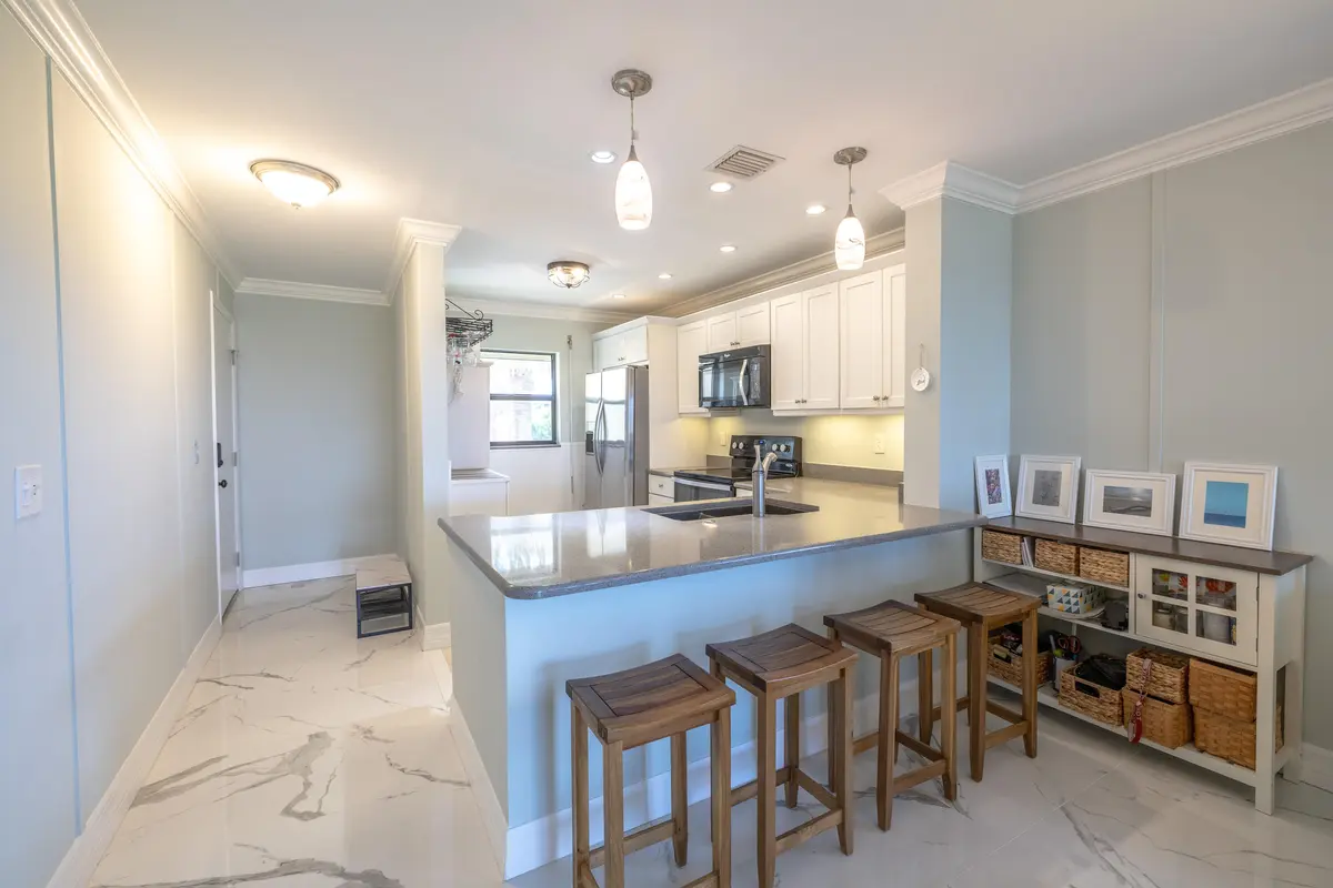 Kitchen at 7420 S OCEAN Drive 211, Jensen Beach
