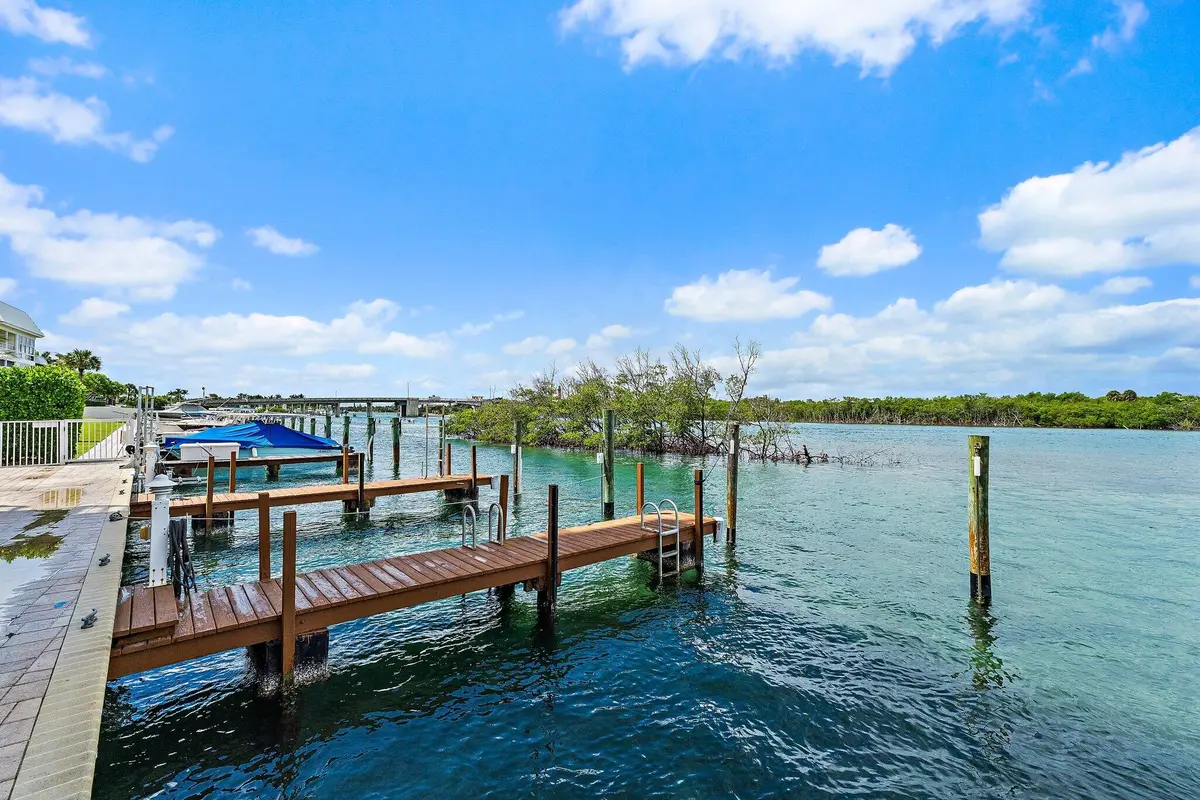 Community Boat Slips at 375 Beach Road 201, Tequesta