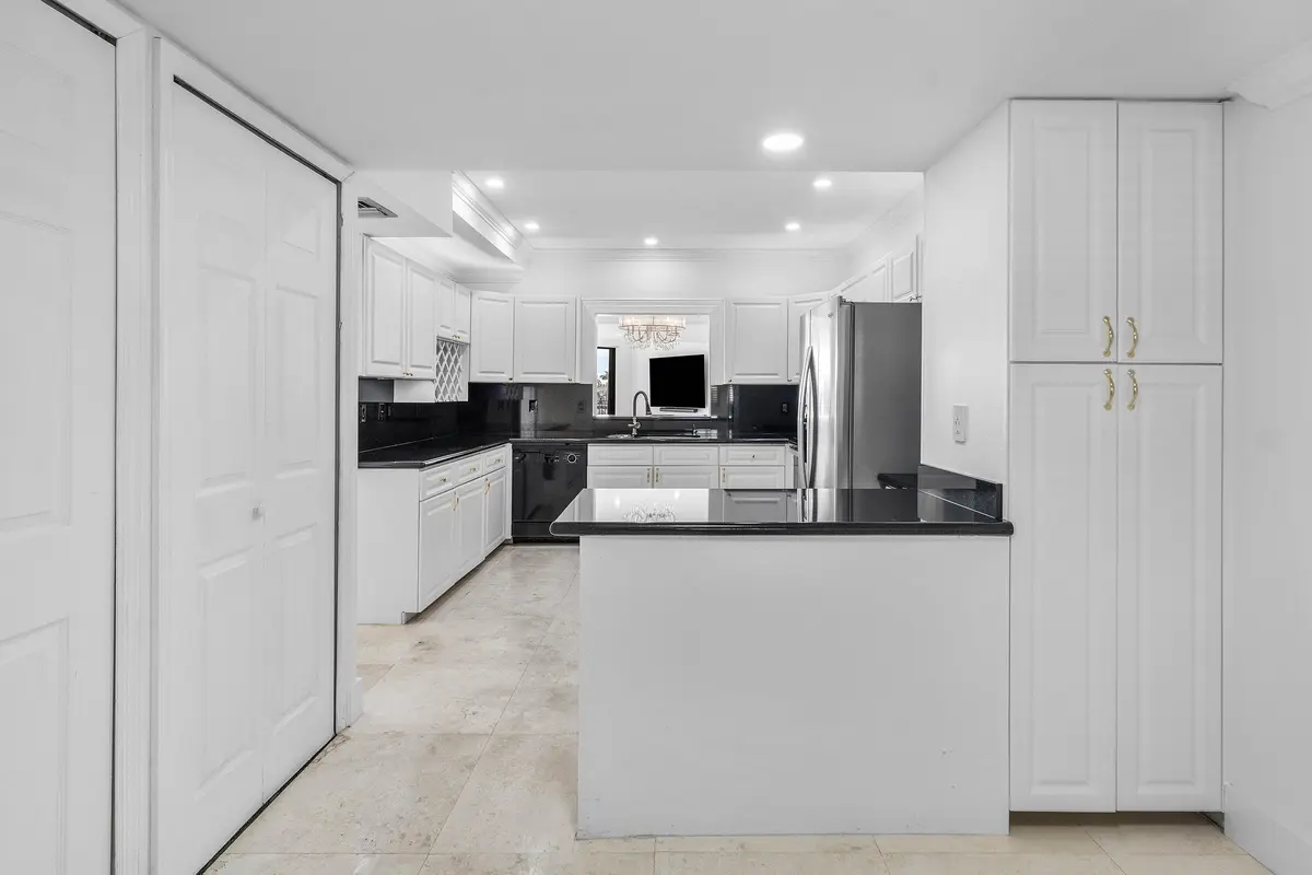 Kitchen with Breakfast Nook at 1035 S Federal Highway 211, Delray Beach