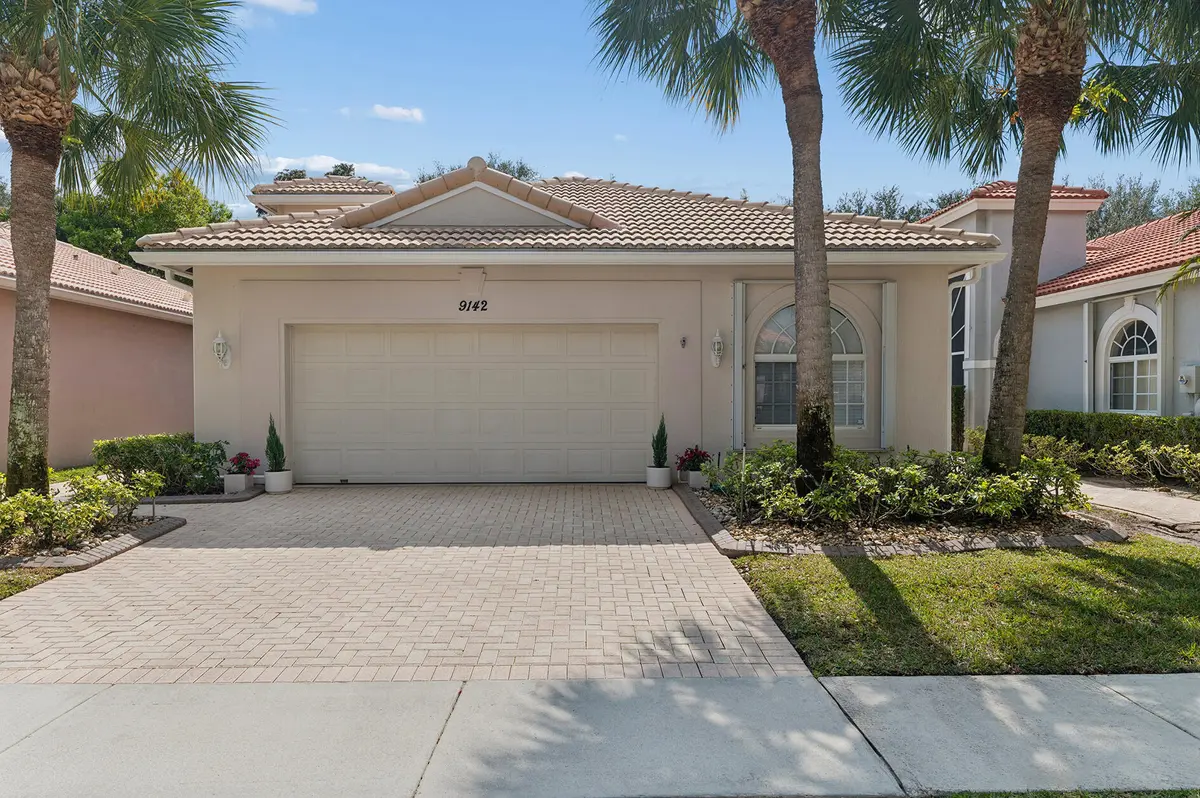 Front Exterior at 9142 BAY POINT Circle, West Palm Beach