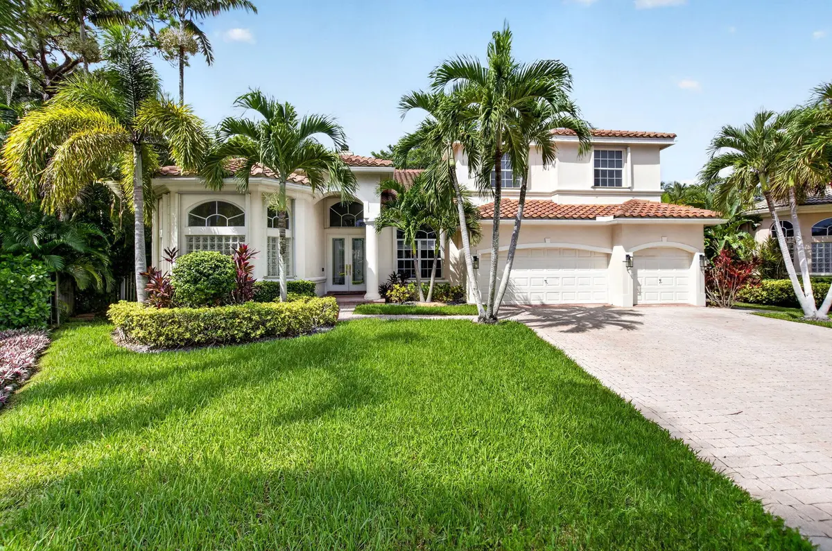 Front of Home at 21861 Cypress Palm Court, Boca Raton