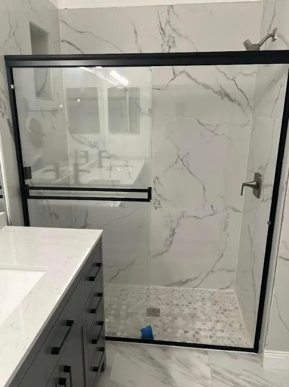 master bath-shower at 13040 NW 5TH Street, Pembroke Pines