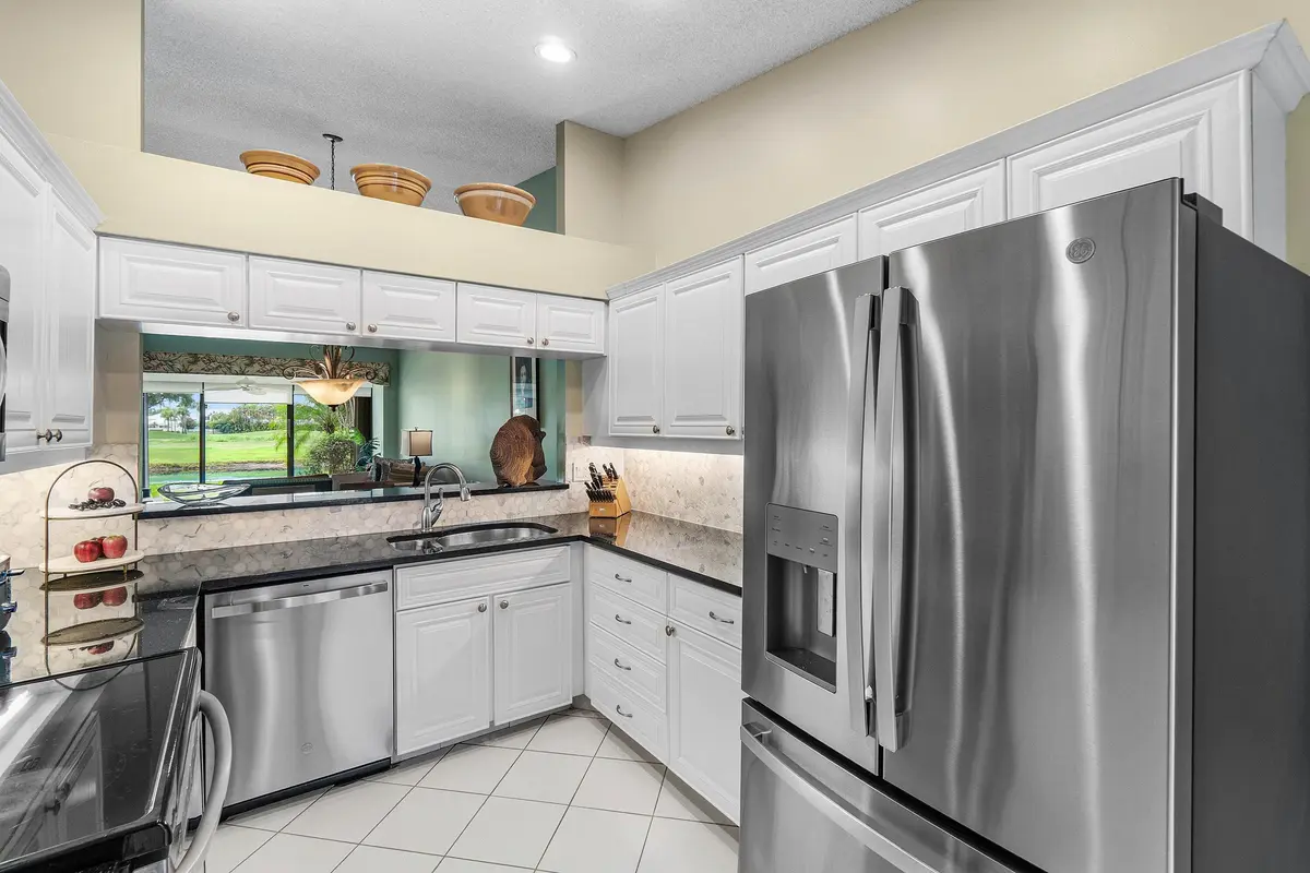 Vaulted Ceilings in Kitchen at 5260 Fairway Woods Drive 3911, Delray Beach