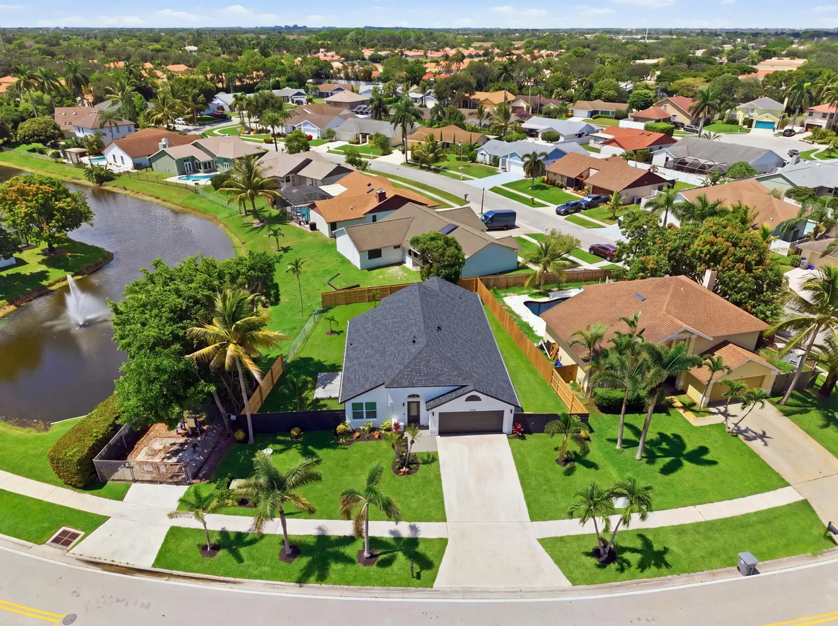 Aerial View at 6325 Indian Wells Boulevard, Boynton Beach
