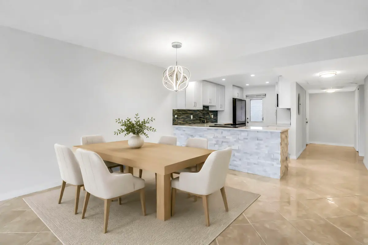 Dining Room at 2651 S PALM AIRE Drive 410, Pompano Beach