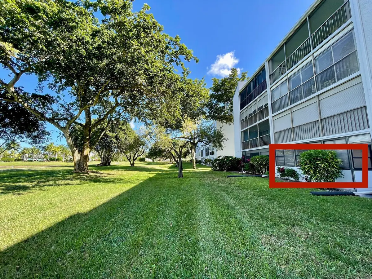 Water view at 14723 CUMBERLAND Drive 1070, Delray Beach