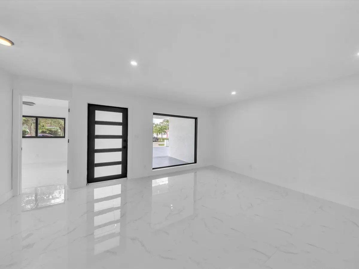 Front Door View at 4531 SW 20th Street, West Park