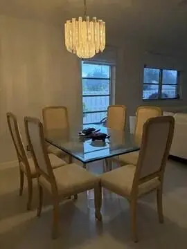 8934 Sunnywood Pl Boca dining room table at 8934 SUNNYWOOD Place, Boca Raton