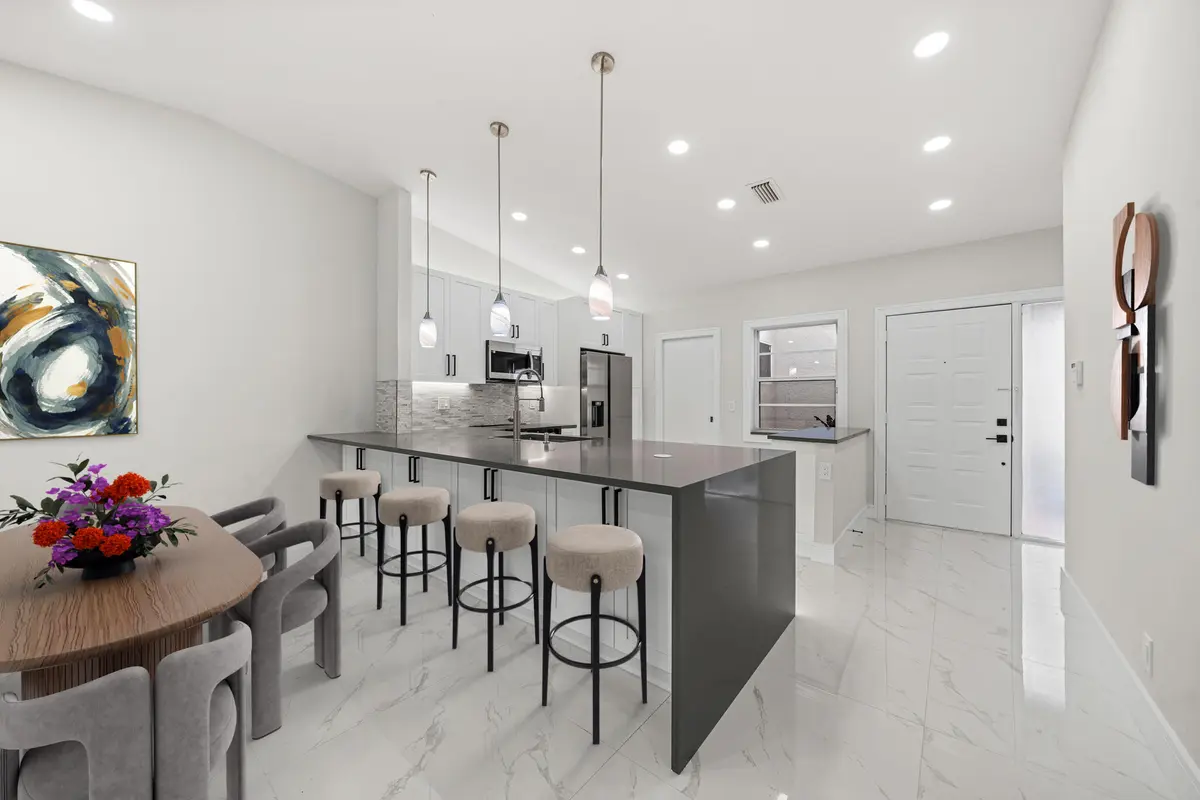 Staged Stools at 6083 MILLINGTON Way, Delray Beach
