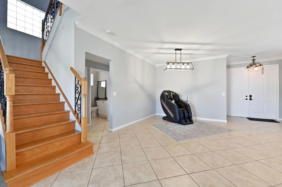 07 Stairs 01 at 9709 Wyeth Court, Wellington