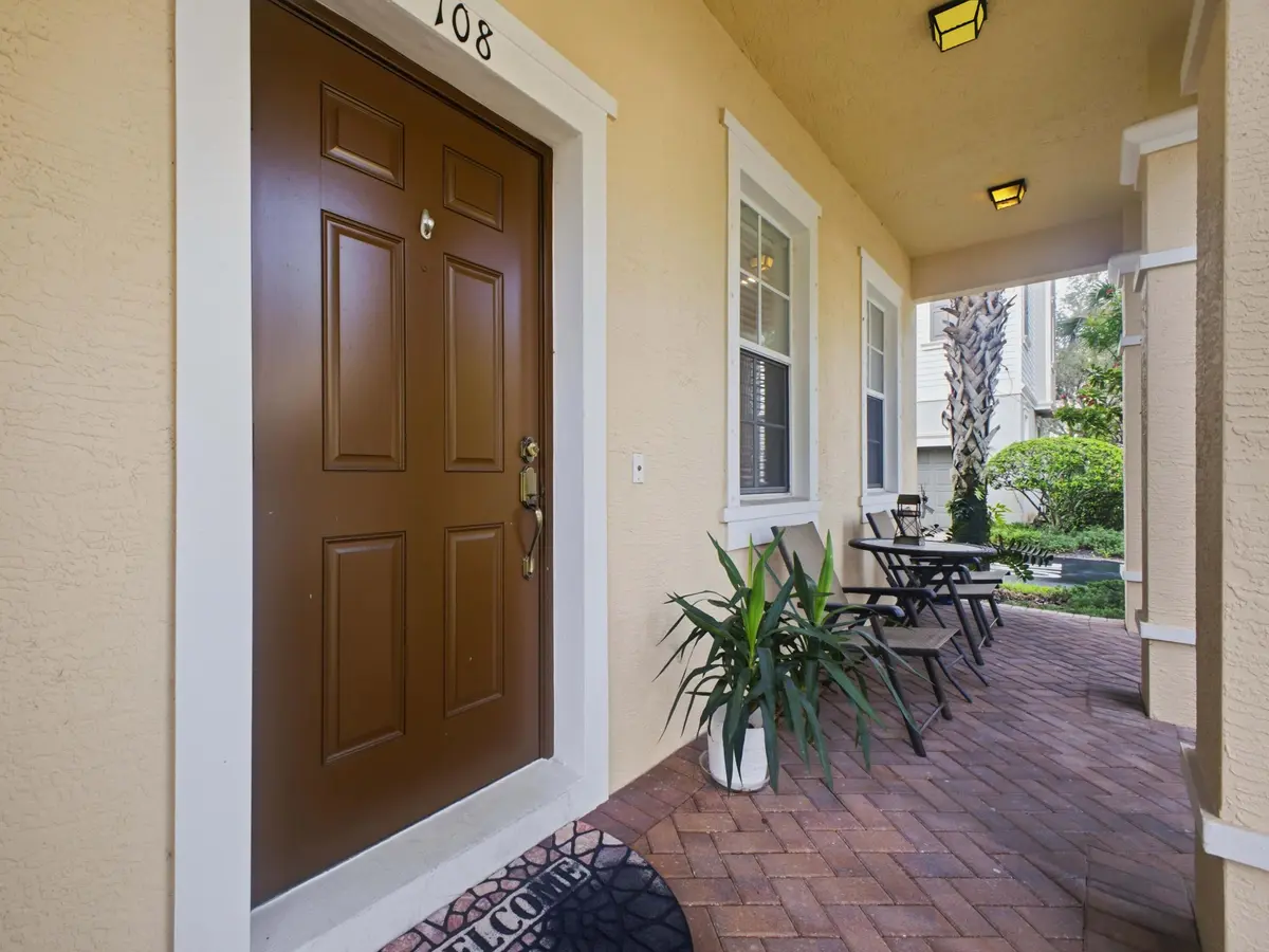 Entry Porch at 140 Seagrape Drive 108, Jupiter
