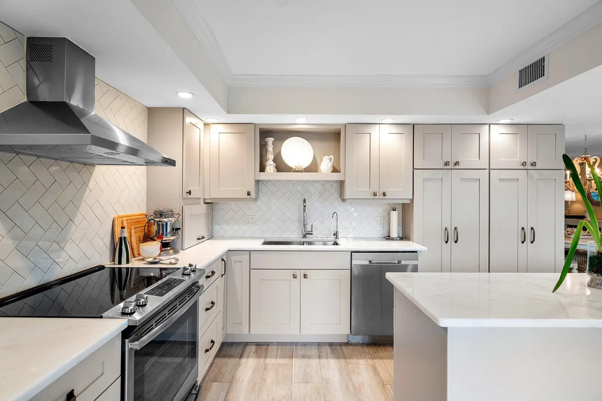 Kitchen at 3689 Quail Ridge Drive Bobwhite B, Boynton Beach