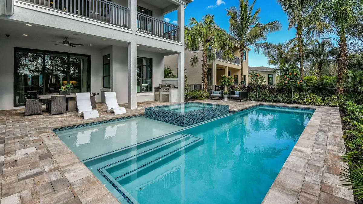 Pool at 13357 Artisan Circle, Palm Beach Gardens