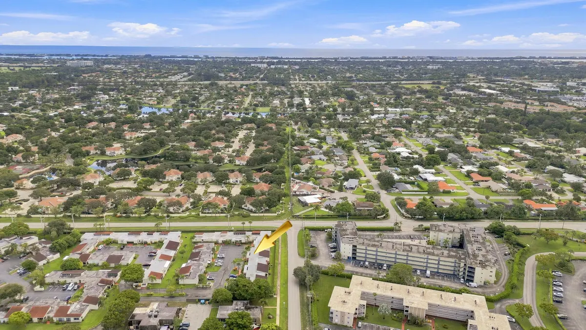 1. aerial at 2538 Boundbrook Drive 137, West Palm Beach