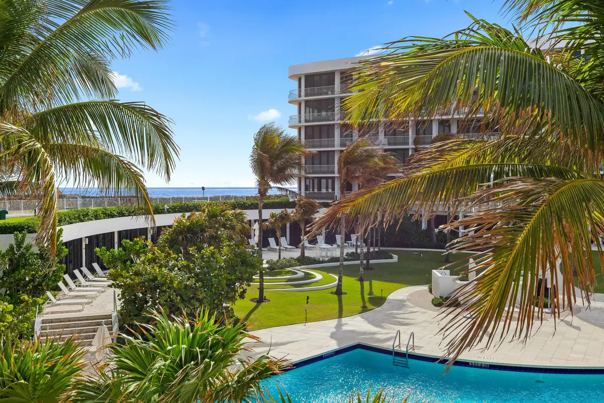 Balcony View at 2000 S Ocean Boulevard 107n, Palm Beach