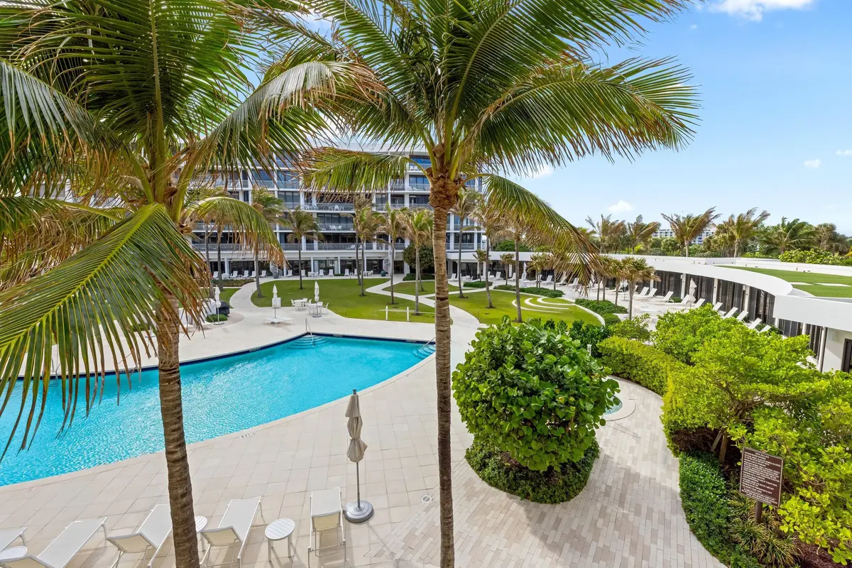 Balcony View at 2000 S Ocean Boulevard 107n, Palm Beach