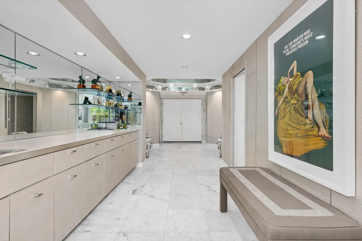 Foyer at 2000 S Ocean Boulevard 107n, Palm Beach