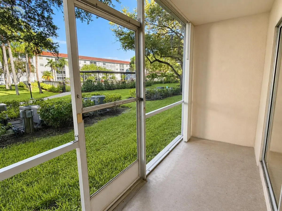 Screened Patio at 1400 SW 124TH Terrace 105Q, Pembroke Pines