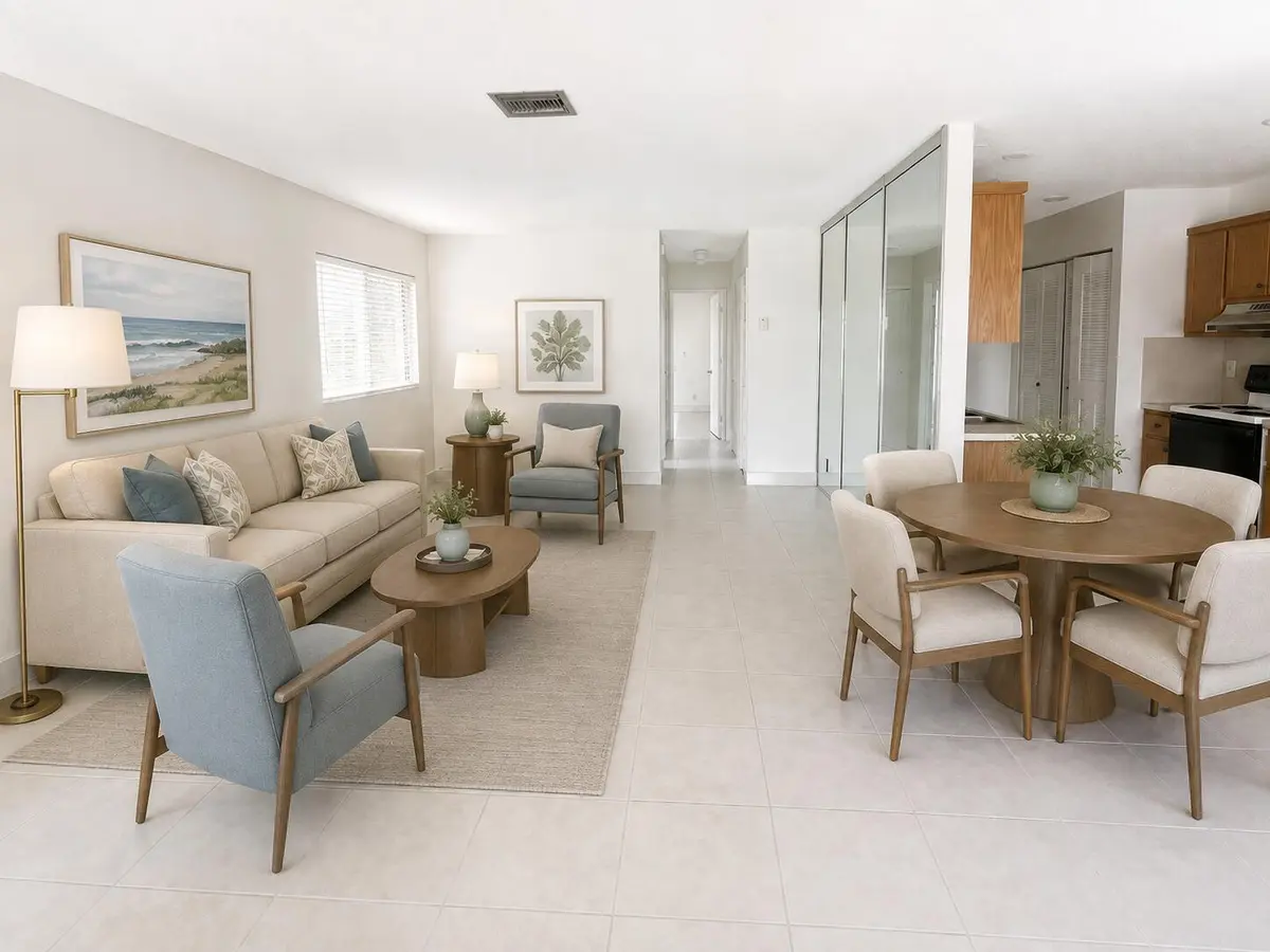Living Room at 3319 AMERICO Drive, West Palm Beach