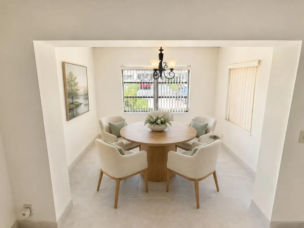 Dining Area at 3319 AMERICO Drive, West Palm Beach